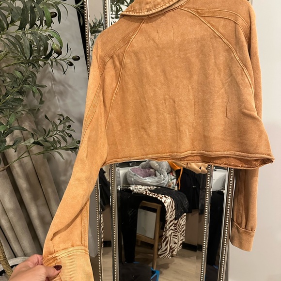 Free People Playoff Cropped Pullover long sleeve - Picture 4 of 4
